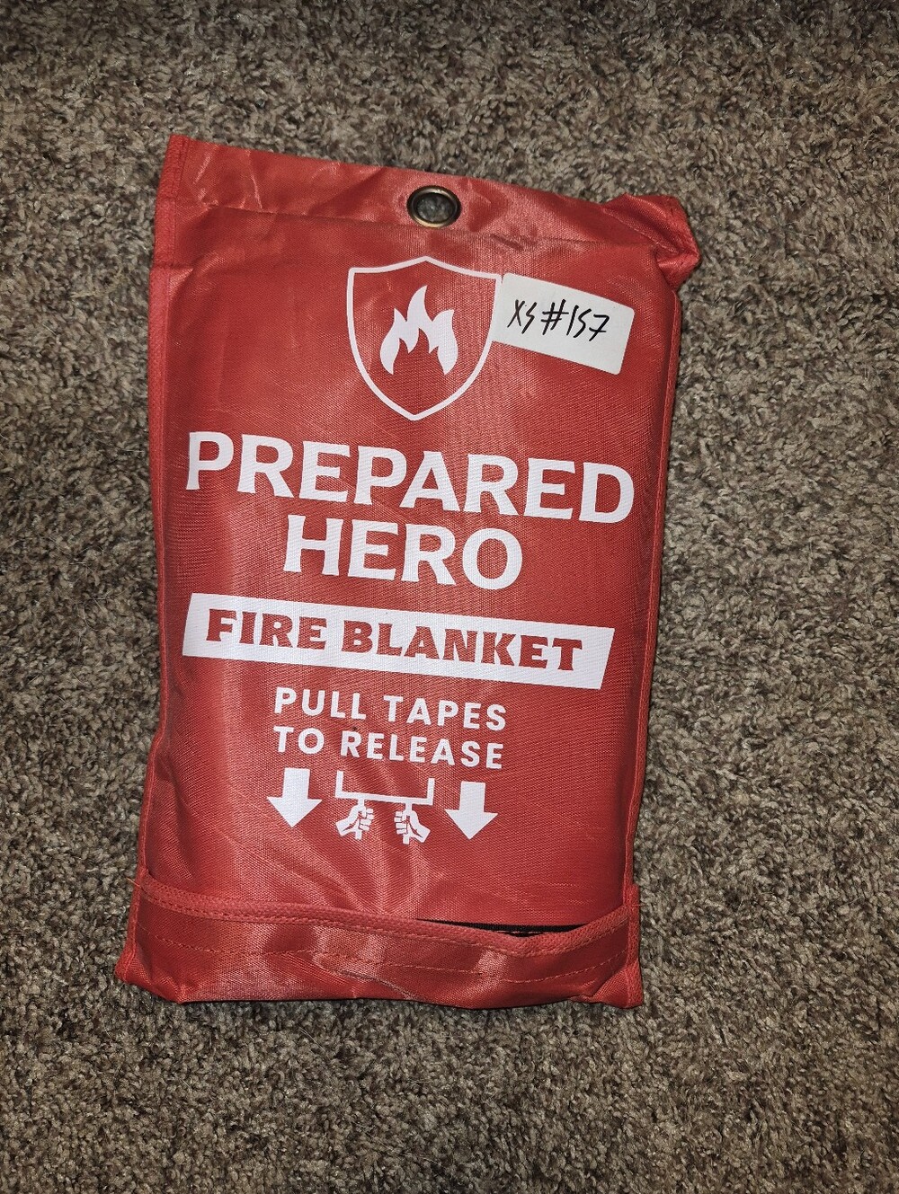 Prepared Hero Fire Blanket - Red